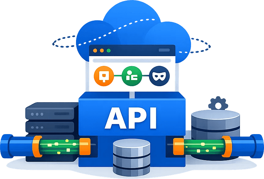 Flexible API and proxy-based web scraping integration