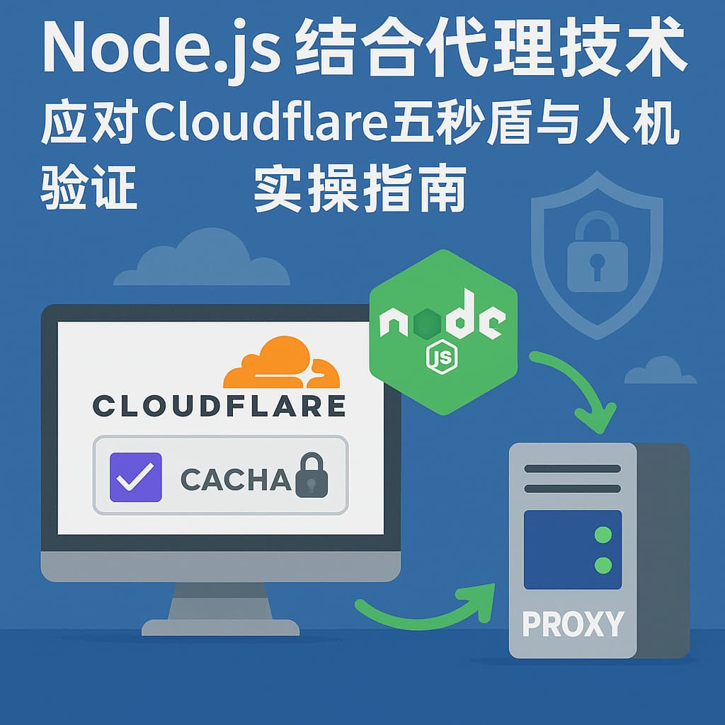 Node.js结合代理技术应对Cloudflare五秒盾与人机验证实操指南 1 48661c39 f50e 4e63 b29d c831c61e800b