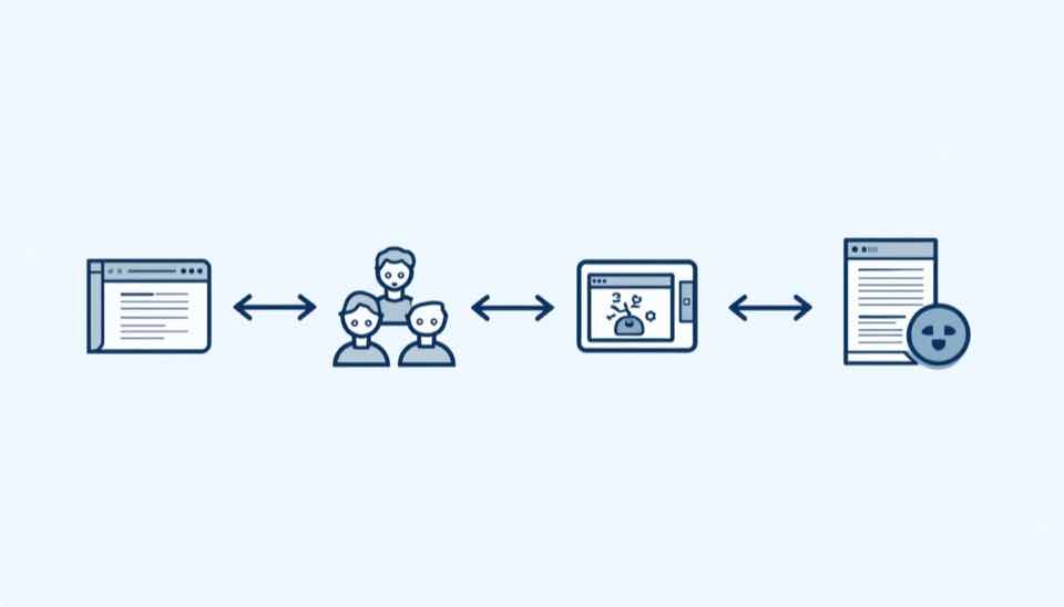 Cloudflare验证后白屏的排查顺序示意图