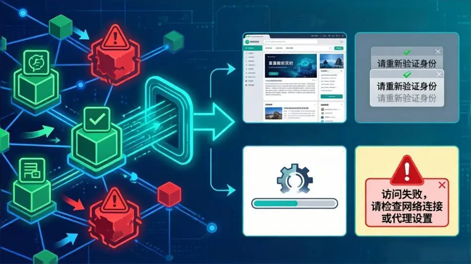 代理质量影响Cloudflare访问稳定性