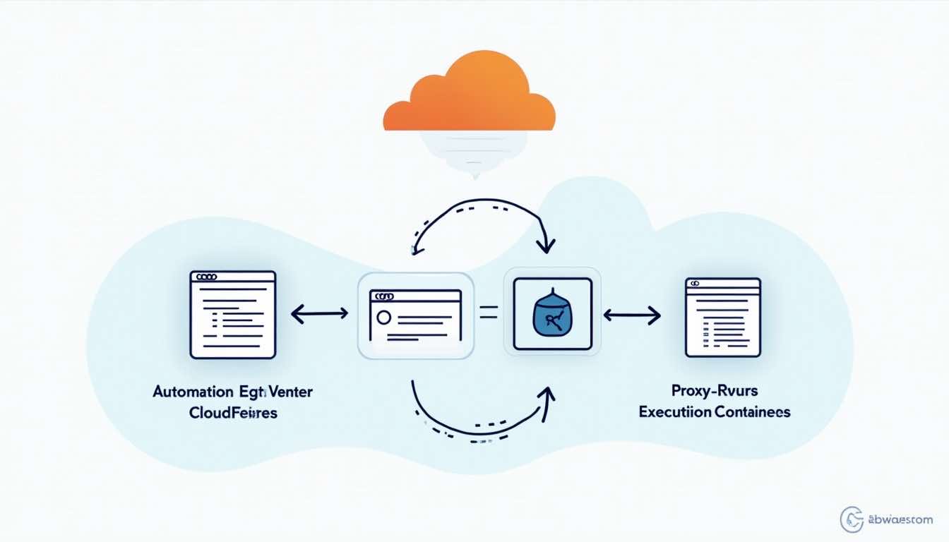 Cloudflare 验证排查时 什么情况先查状态层 什么情况先查环境层 4 帮助判断环境层排查入口的示意图