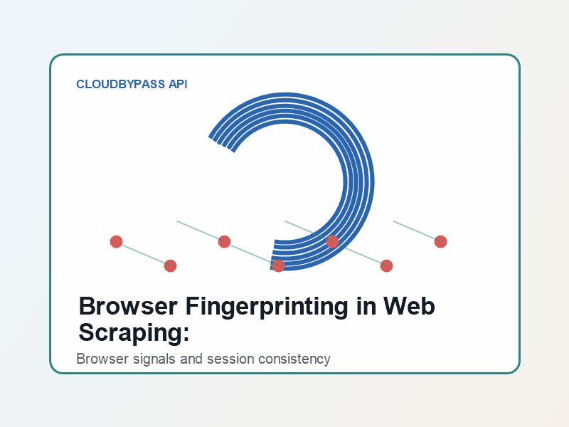 Browser Fingerprinting in Web Scraping: Why Proxies Are Not Enough - Cloudbypass API