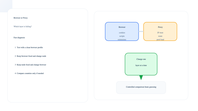Browser or Proxy Verification Problem How to Diagnose the Right Layer