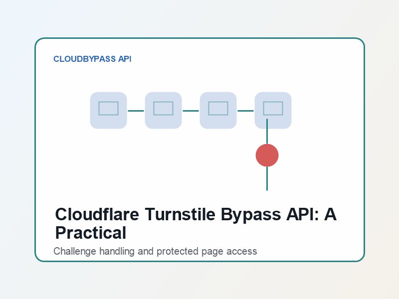 Cloudflare Turnstile Bypass API: A Practical Guide for Scraping Teams - Cloudbypass API